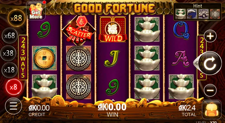 Chinh Phạt Slot Game Good Furtune Tại BomWin Đoạt Quỹ Hũ Jackpot Hoàng Gia