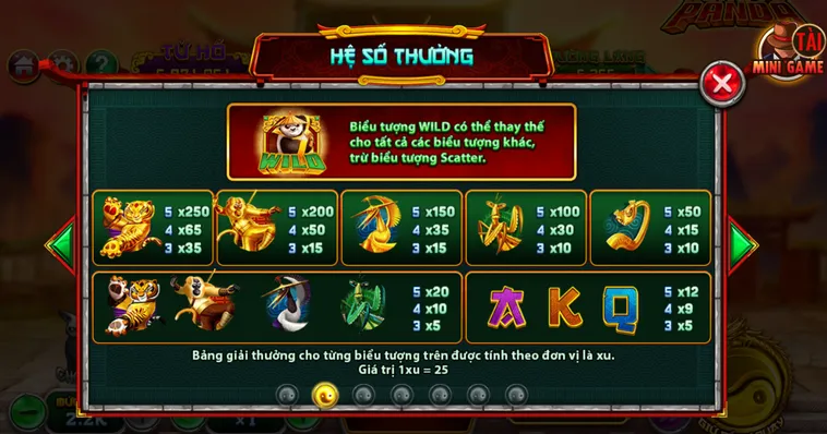 Tuyệt Chiêu Đại Phá Sảnh Slot Game Kung Fu Panda Tại BomWin Đổi Đời Siêu Tốc