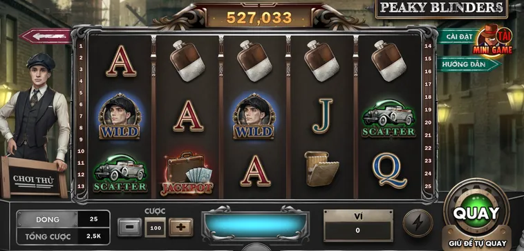 Bí Kíp Sinh Tồn Và Thống Trị Sảnh Slot Game Peaky Blinders Tại BomWin