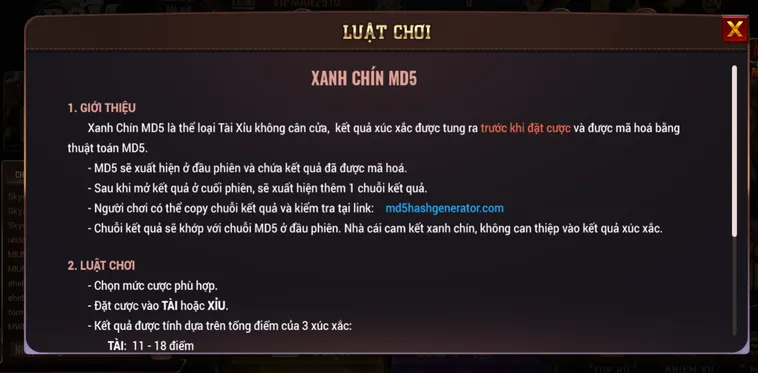 Tài Xỉu MD5 Tại BomWin Đấu Trường Minh Bạch Săn Thưởng Lớn Triệu Đô